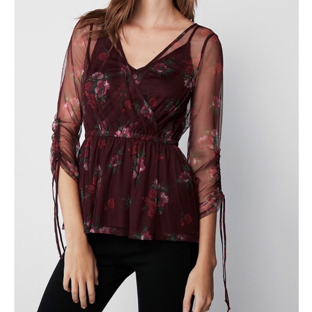 Express Tulle Top